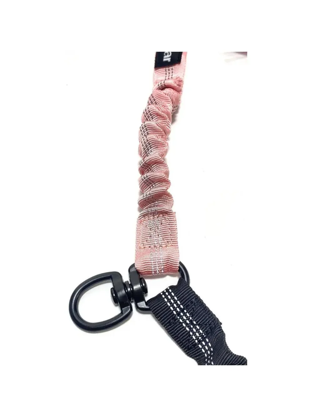 Double Leash Dog Walking 2 Dogs W Collapsible Water Bowl Pink Black Leash 1 Unit